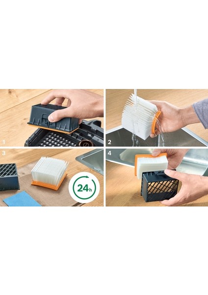 BGB6SIL1 Serie 6, Toz torbalı Süpürge, ProSilence, Beyaz