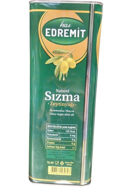 Edremit Naturel Sızma Soğuk Sıkım Zeytinyağı 5kg modelleri