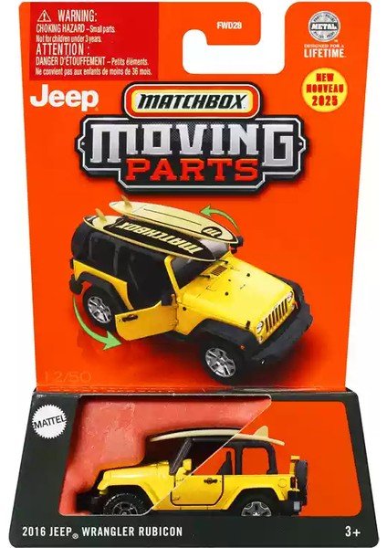 Orijinal Kibrit Kutusu Araba 1/64 Döküm Araçlar Dodge Charger Hellcat Chevy Corvair Jeep Wrangler Rubicon Ford Bronco Oyuncaklar Boys Için (Yurt Dışından) fırsatları