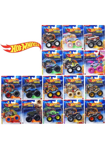 Mattel Hot Wheels 1/64 Monster Trucks Serisi 2025 Mix A B Serisi Koleksiyon Araba Oyuncaklar Döküm Araç (Yurt Dışından) fiyatları