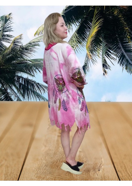 Pareo Plaj Giyim - Pembe - çok renkli modelleri