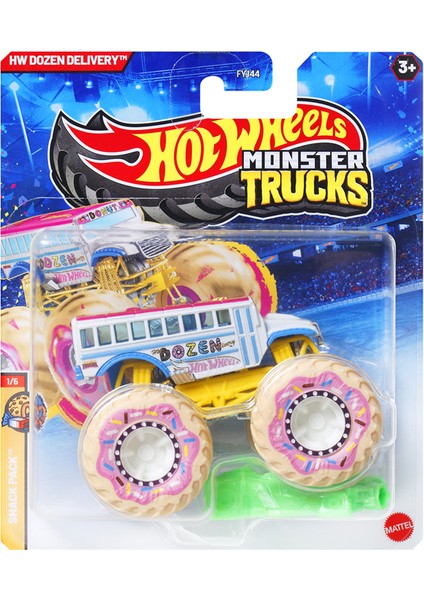 Mattel Hot Wheels 1/64 Monster Trucks Serisi 2025 Mix A B Serisi Koleksiyon Araba Oyuncaklar Döküm Araç (Yurt Dışından)