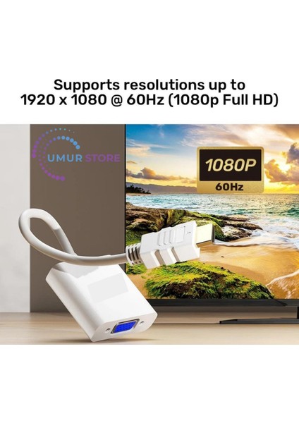 HDMI To VGA Dönüştürücü 1080P&60Hz modelleri