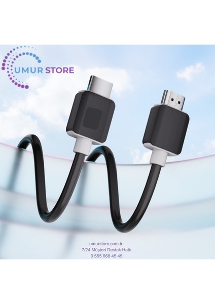 4K 60Hz 18GBPS Hdr Arc Hdcp Destekli HDMI 2.0 Kablo 3 Metre fiyatları