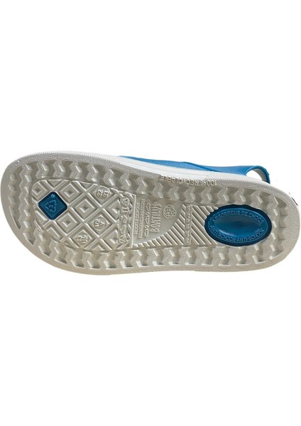 Boatilus Cloggy-F Mavi-Beyaz Çocuk Sandalet modelleri