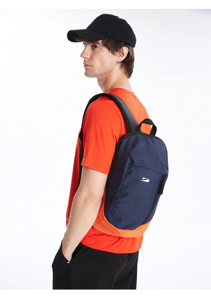 Lcw Accessorıes Lacivert Baskılı Erkek Sırt Çantası