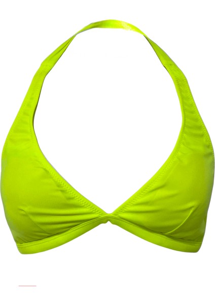 Uzun Üçgen Sarı Kadın Bikini