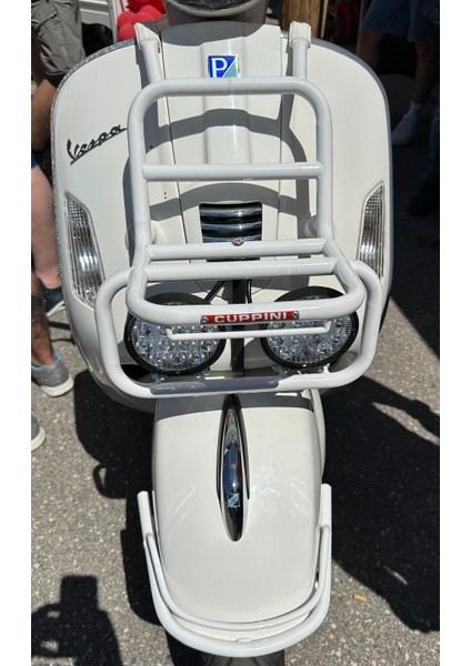 Vespa Gts-Gtv 125-310 Ön Taşıma Demiri Sis Far Montajı Uyumlu *beyaz* (2003- ) / Cuppını fiyatları