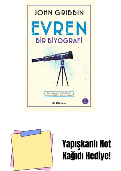 Evren Bir Biyografi + Yapışkanlı Not Kağıdı