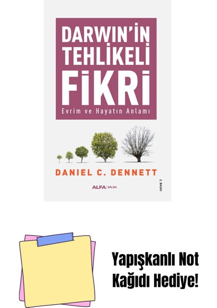 Darwin'in Tehlikeli Fikri + Yapışkanlı Not Kağıdı