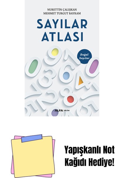 Sayılar Atlası 1 - Doğal Sayılar + Yapışkanlı Not Kağıdı