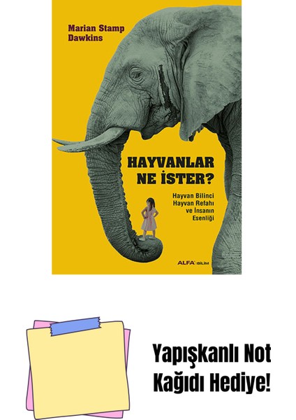 Hayvanlar Ne Ister? + Yapışkanlı Not Kağıdı