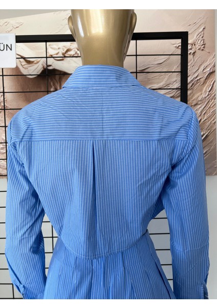 Pileli Şort Etek ve Gömlekli Takım