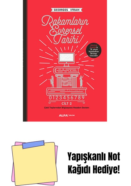 Rakamların Evrensel Tarihi Cilt 2 + Yapışkanlı Not Kağıdı