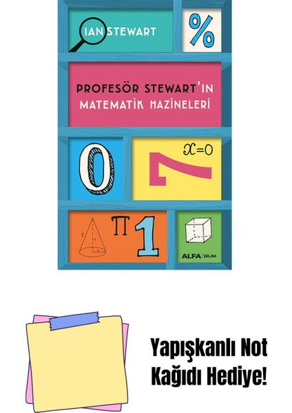 Profesör Stewart'ın Matematik Hazineleri + Yapışkanlı Not Kağıdı