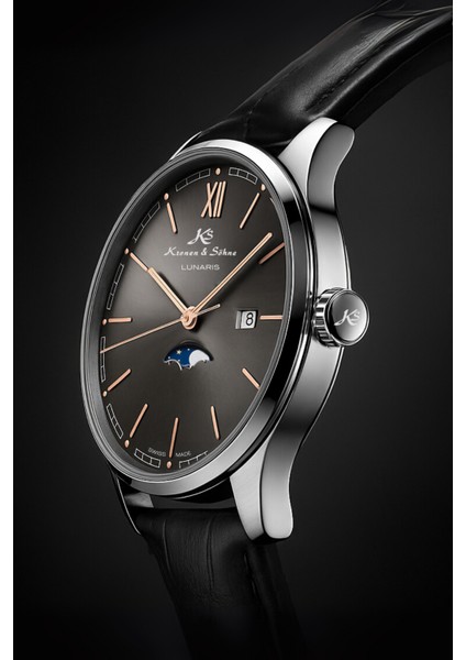 Lunaris Alman Moonphase Erkek Kol Saati fiyatları
