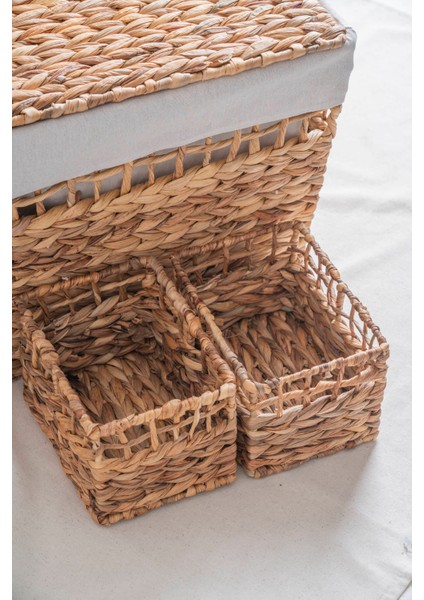 Soléa Hasır 7 Parça Sepet Seti fiyatları