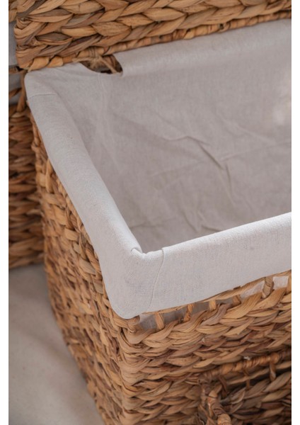 Soléa Hasır 7 Parça Sepet Seti modelleri