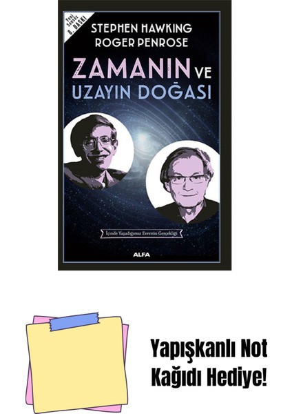 Zamanın ve Uzayın Doğası + Yapışkanlı Not Kağıdı