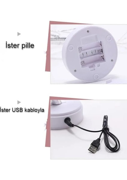 Peri LED Işıklı Ağaç Mini LED Işıklı Ağaç Dekoratif indirimleri