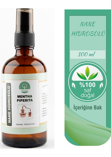 Nane Hidrosolü (Ağız Bakım Suyu) 100 ml