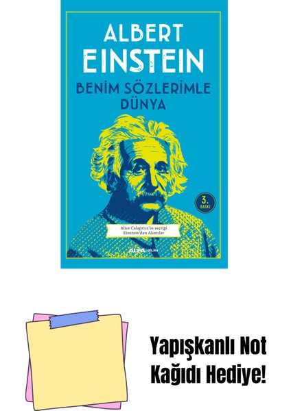 Benim Sözlerimle Dünya + Yapışkanlı Not Kağıdı