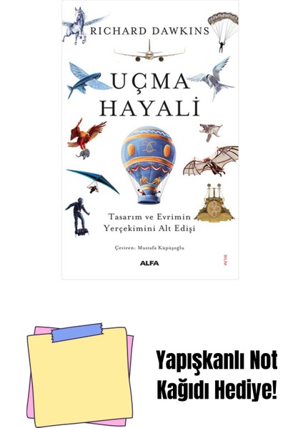 Uçma Hayali + Yapışkanlı Not Kağıdı