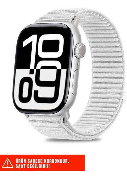 Watch 5/6/7/8/9/10/se/ultra/ultra2 44/45/49mm / Seri 10 46 / Seri 11 46mm Uyumlu Hasır Örgü Kordon