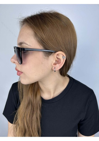 Halka Model, Paslanmaz Çelik Küpe 344, Gümüş Renk fiyatları