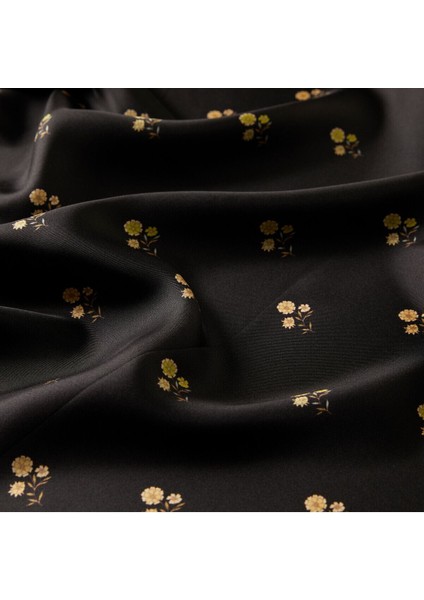 Siyah-Gold Ipekevi Ipek Eşarp 1277 fiyatları