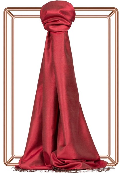 Dağ Çileği Ipekevi Çift Taraflı Ipek Şal 927 fiyatları