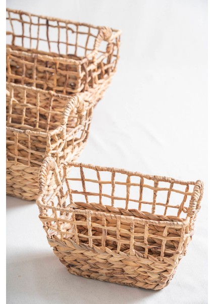 Soléa Hasır 3 Lü Sepet modelleri