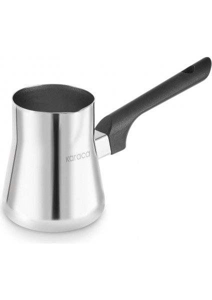 Nevra 3'lü Çelik Cezve Takımı modelleri