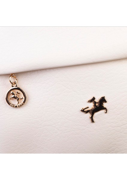 Kadın Çok Gözlü El Omuz ve Çapraz Çantası ( 25X20 Cm) Krem Victoria fiyatları