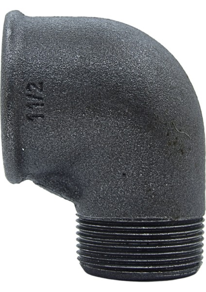 Dirsek 11/2" Kuyruklu Siyah modelleri