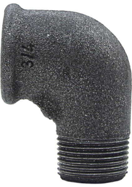 Dirsek 3/4" Kuyruklu Siyah modelleri