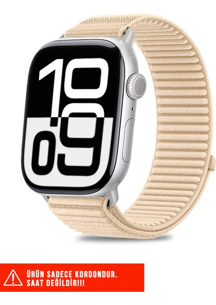 Watch 5/6/7/8/9/10/se/ultra/ultra2 44/45/49mm / Seri 10 46 / Seri 11 46mm Uyumlu Hasır Örgü Kordon