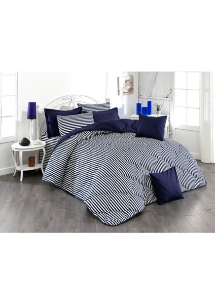 Yorgan (Tek Kişilik) Çizgili Model - Pamuklu - Ranforce Kumaş fiyatları