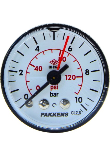 Manometre Q40 10 Bar Ark.ç.