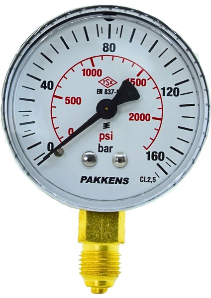 Manometre Q63 160 Bar Alt.ç.