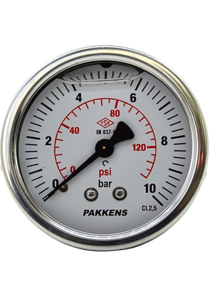 Manometre Q63 Gls.10 Bar Ark.ç.pano