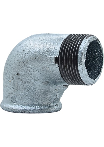 Dirsek 11/4" Kuyruklu Galvenizli