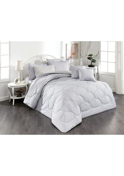 Yorgan (Çift Kişilik) - Çizgili Modeller - Pamuklu - Ranforce Kumaş