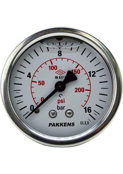 Manometre Q63 Gls.16 Bar Ark.çık.