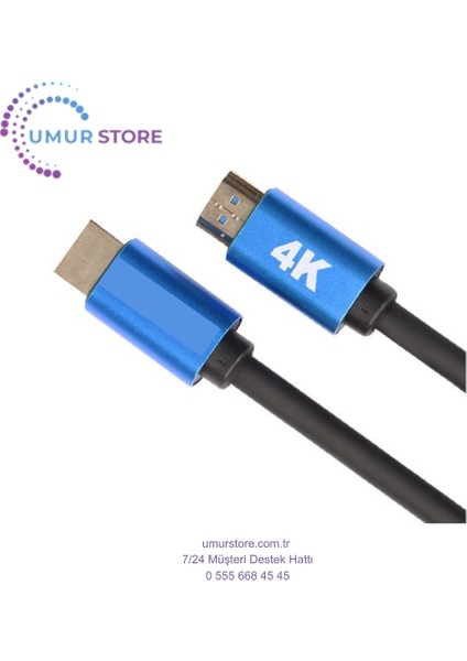 4K UHD 5mt 2.0V HDMI Kablosu