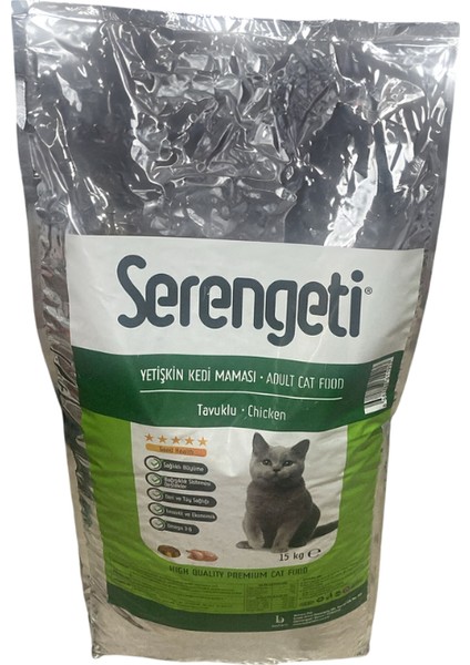 Tavuklu Yetişkin Kedi Maması 15 kg