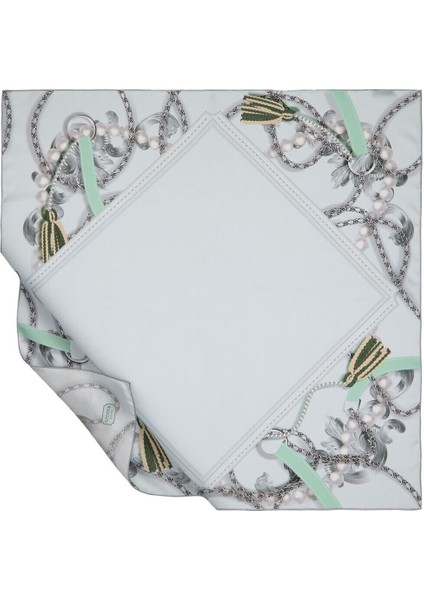 Siyah Ipekevi Ipek Eşarp 1319