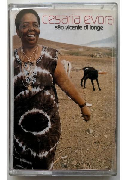 Cesaria Evora Sao Vicente Di Longe Kaset (Orijnal Dönem Baskı Kaset)