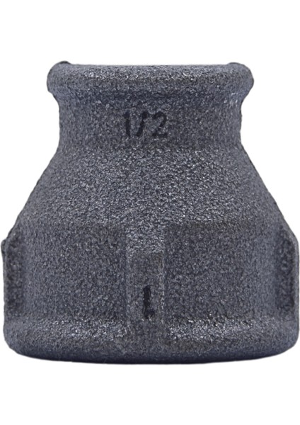 Manşon Redüksiyon Siyah 1 x 1/2''