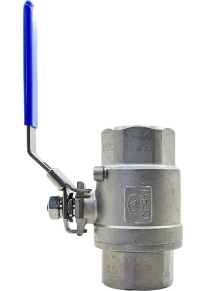 Krom Vana Küresel V-2t 316 11/2" Dişli PN63